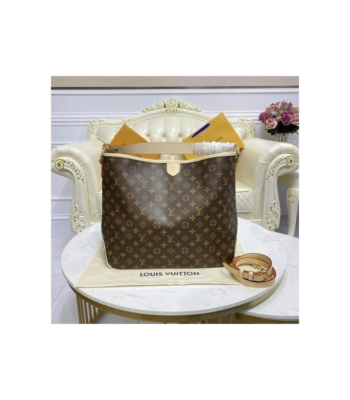 Louis Vuitton Delightful MM (Old Type) Shoulder Bag