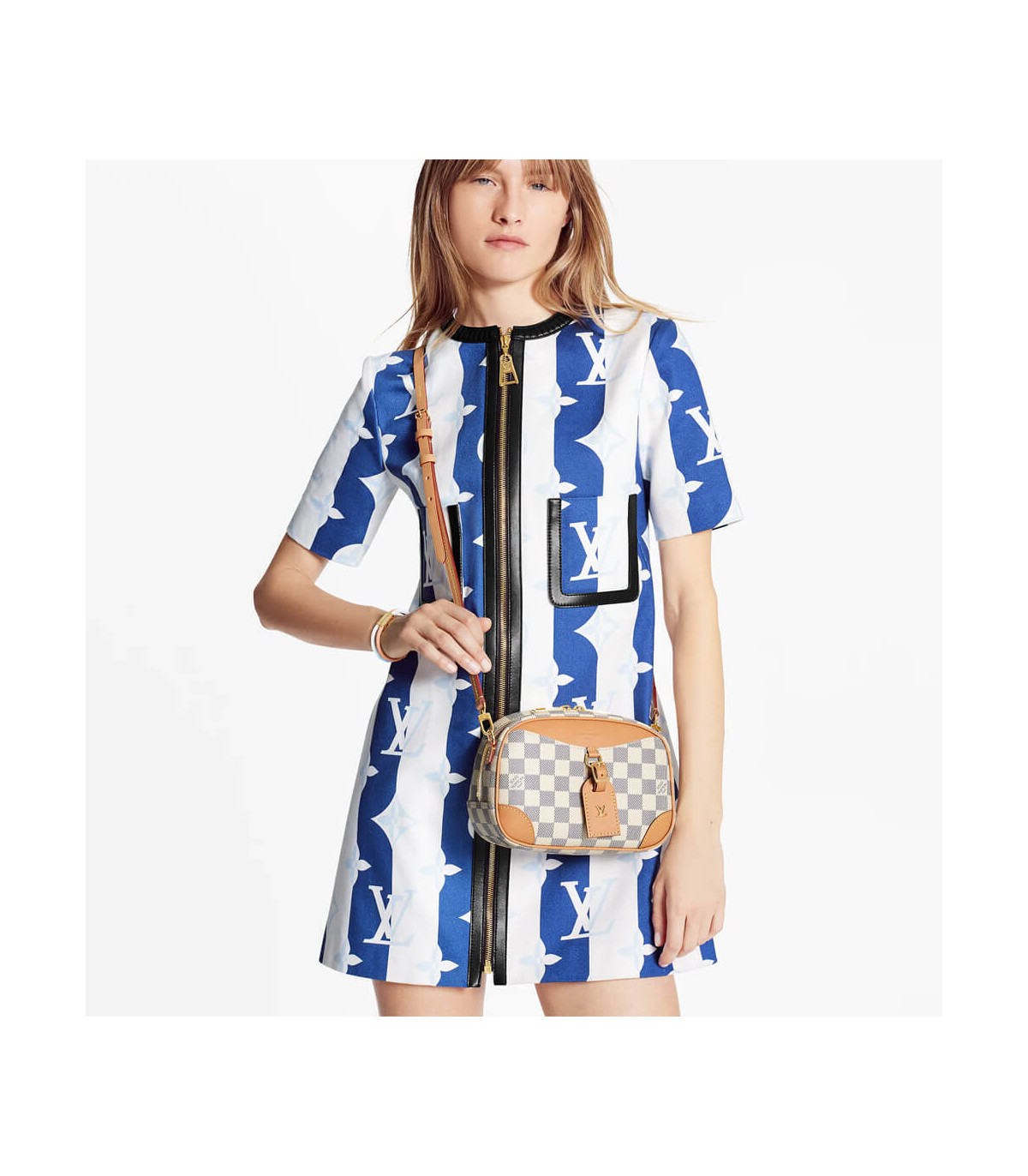 Louis Vuitton Damier Azur Mini Deauville