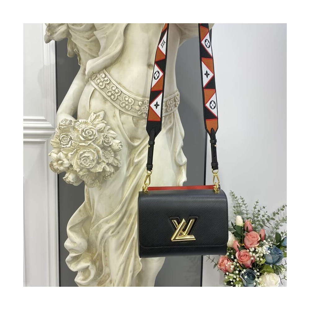 Louis Vuitton Epi Leather Twist MM Black