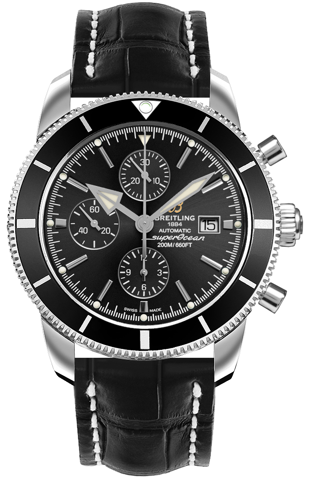Breitling Superocean Heritage II Black Chronograph 46mm