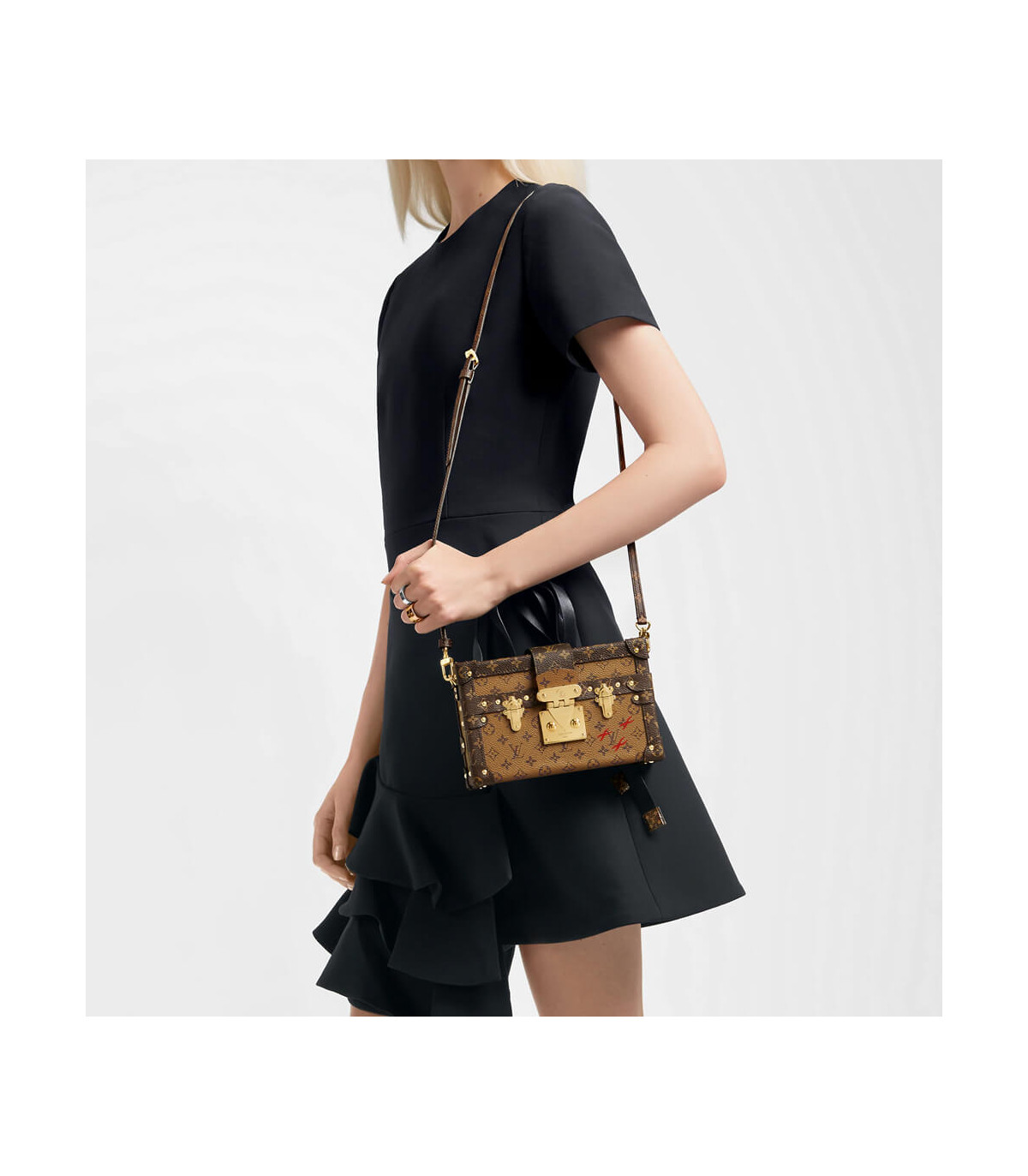 Louis Vuitton Monogram Reverse Petite Malle