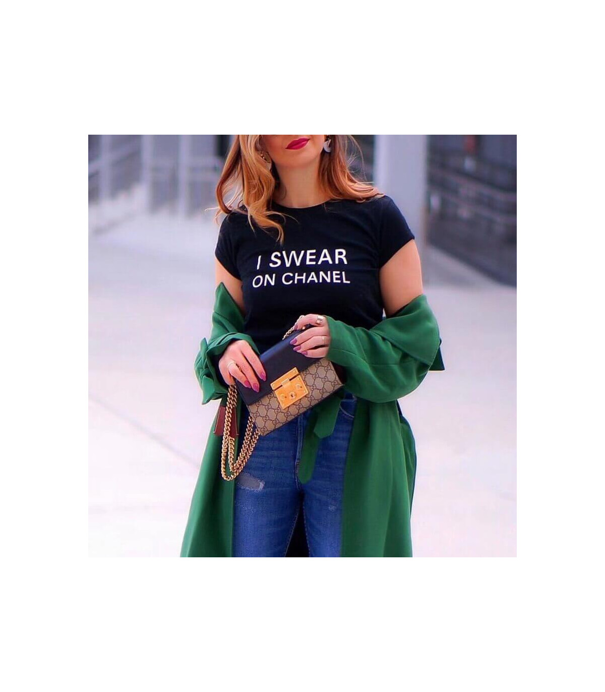 Gucci Padlock Small GG Shoulder Bag Black