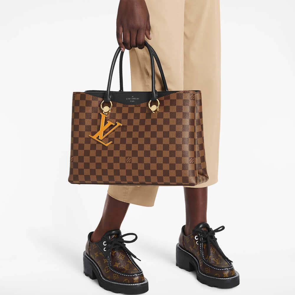 Louis Vuitton LV Riverside Bag Damier Ebene Black