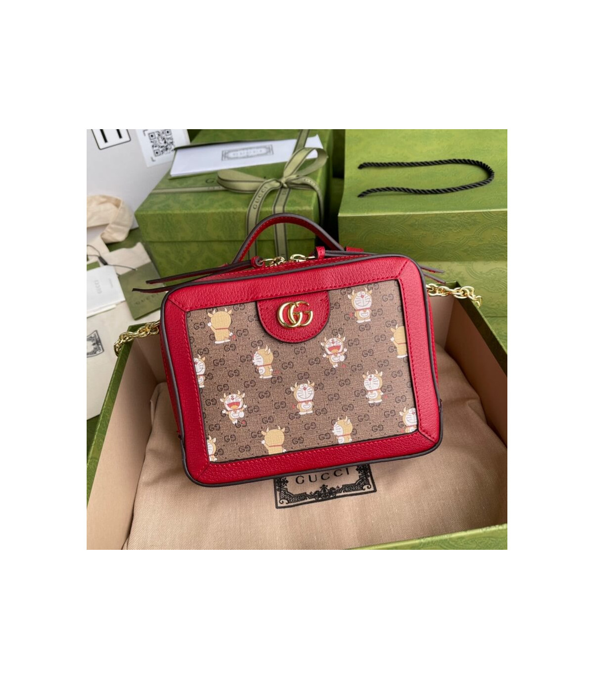 Doraemon x Gucci Mini Shoulder Bag