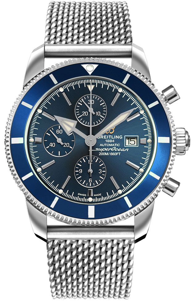 Breitling Superocean Heritage II Chronograph 46 Blue Dial 46mm