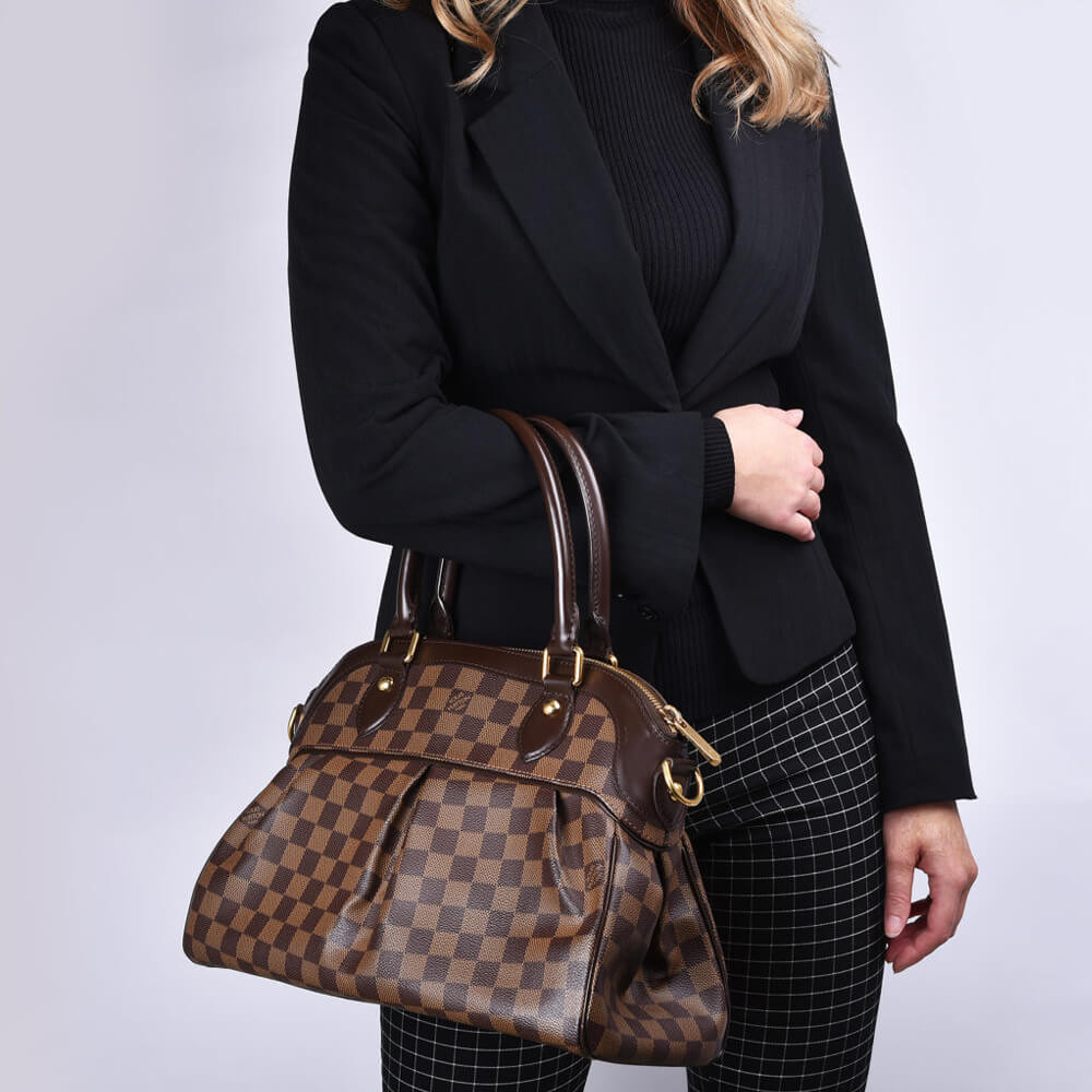 Louis Vuitton Damier Trevi PM Shoulder Bag