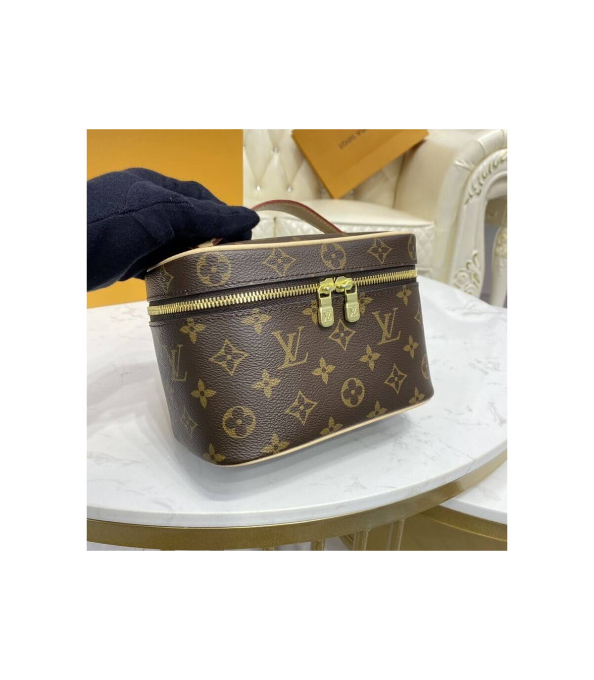 Louis Vuitton Monogram Canvas Nice Mini Toiletry Pouch
