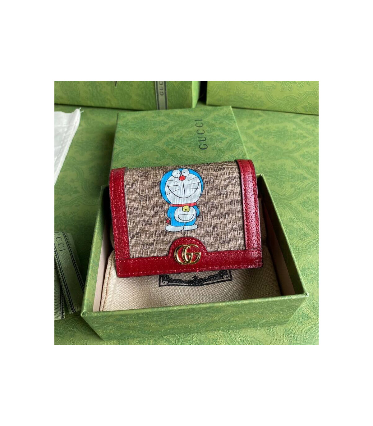 Doraemon x Gucci Card Case