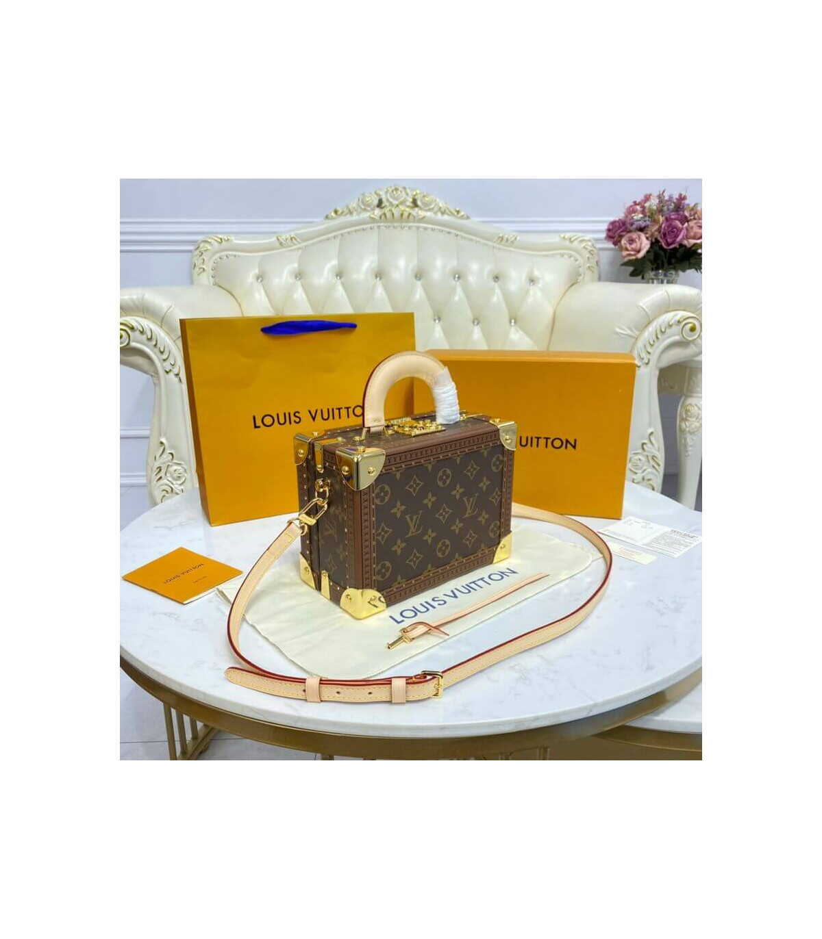 Louis Vuitton Monogram Valisette Tresor