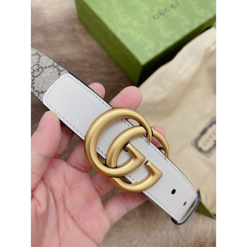 Gucci GG 30mm Belt with Double G Buckle