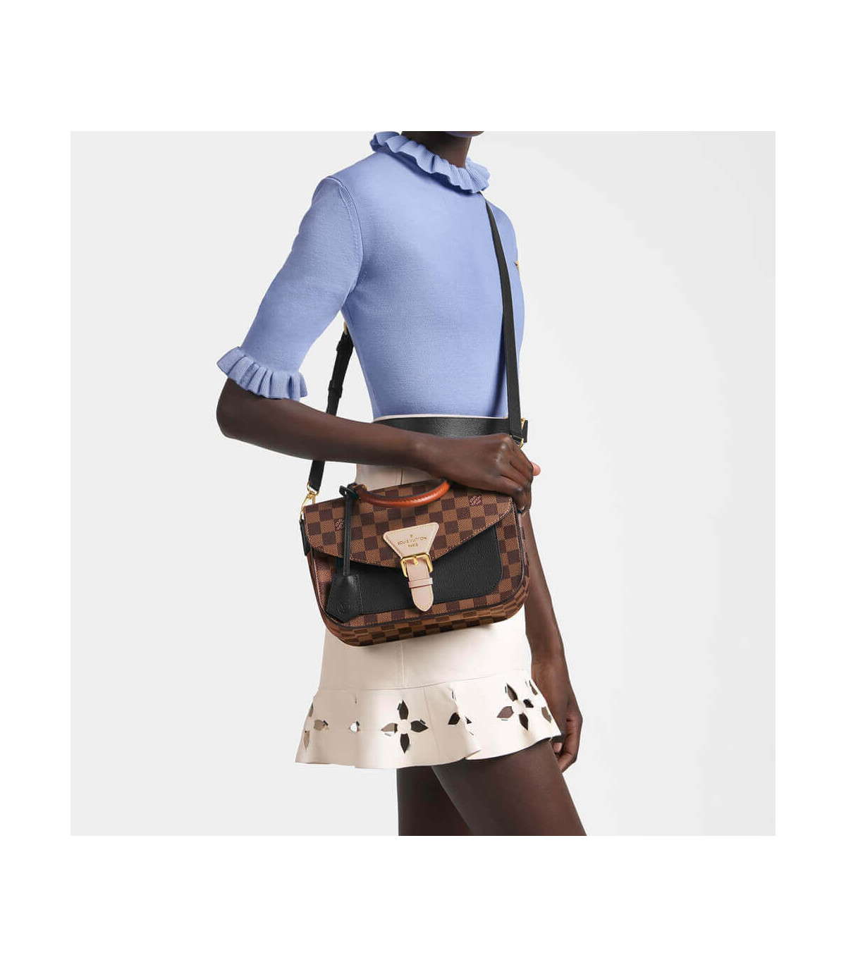 Louis Vuitton Damier Ebene Beaumarchais Black