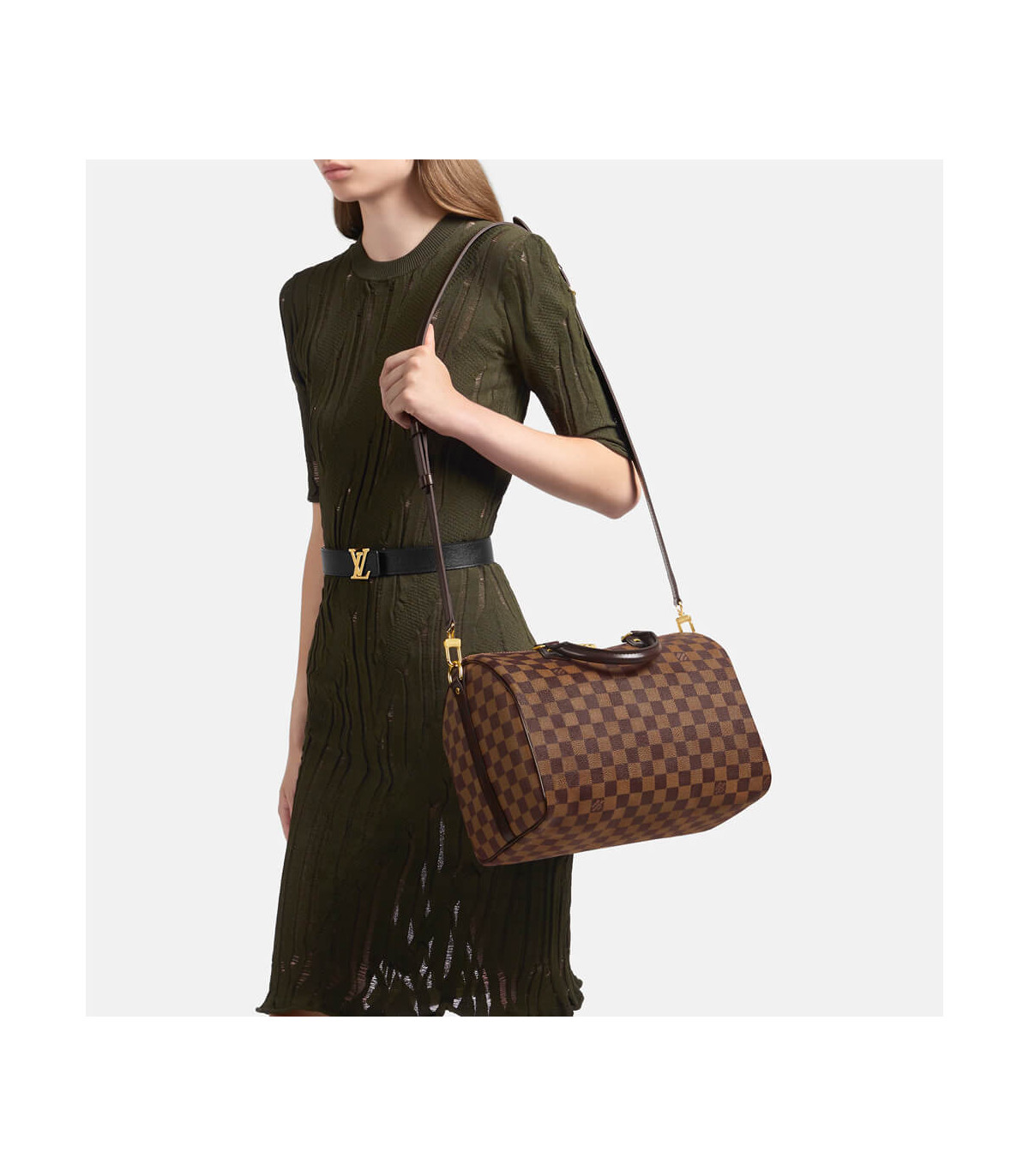 Louis Vuitton Damier Ebene Speedy Bandouliere 30