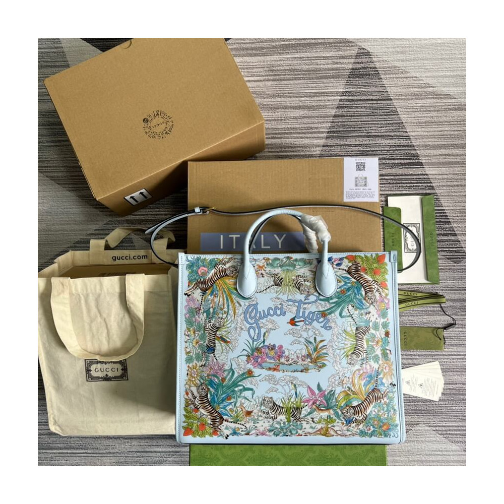 Gucci Tiger Medium Tote Bag