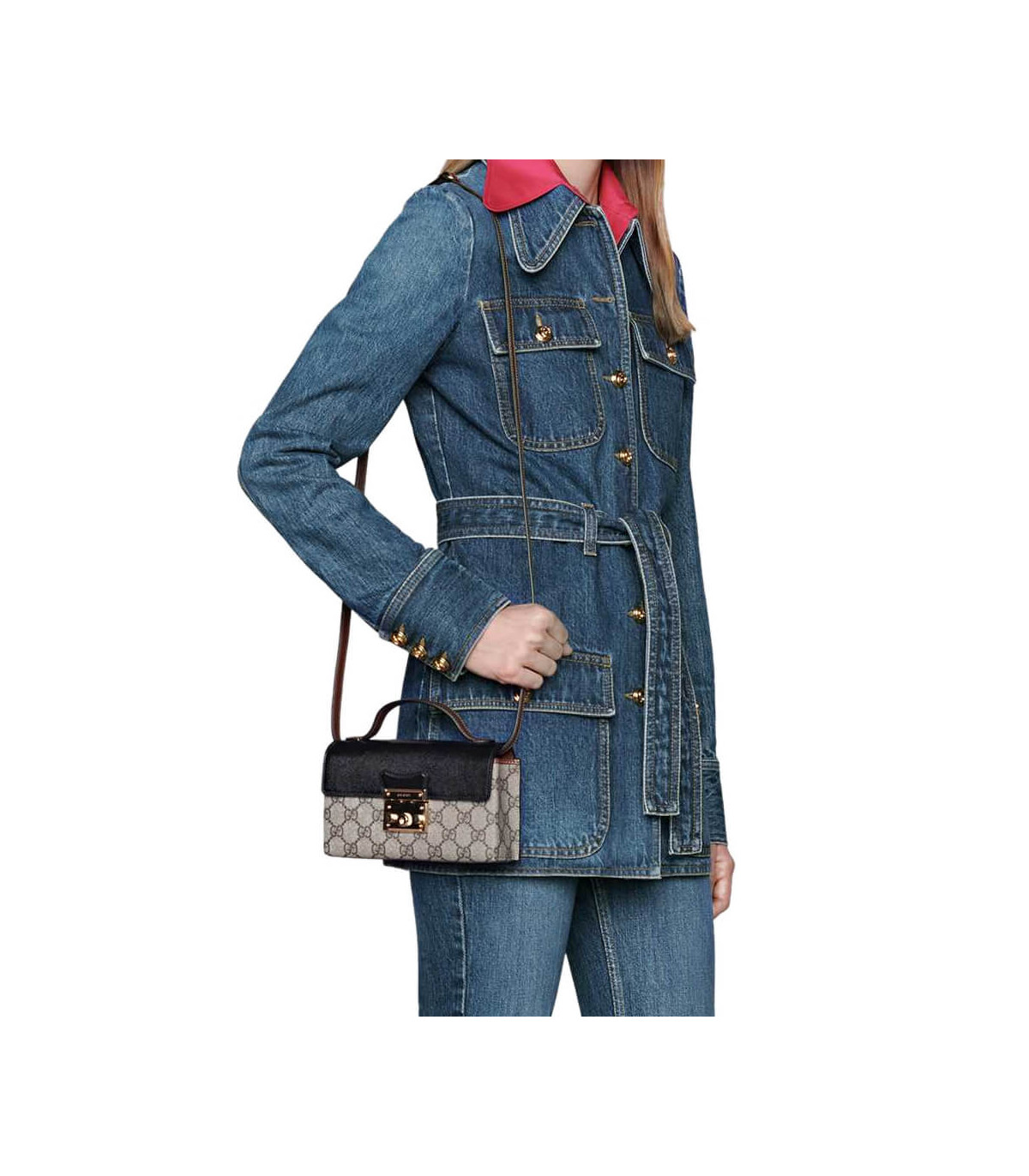 Gucci Padlock Mini Bag Black